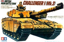 Tamiya 1/35 BRITISH CHALLENGER 1 MK.3 